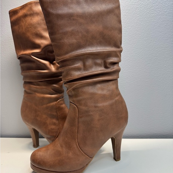 Top moda Brown Knee-High Women's Boots size 7.5 - Picture 5 of 16